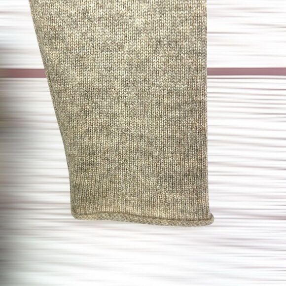 KEIRA Cashmere Sweater Tan V-Neck Pullover Lightweight Soft size S - Picture 6 of 9